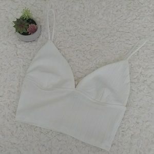 BRAND NEW White Crop Top